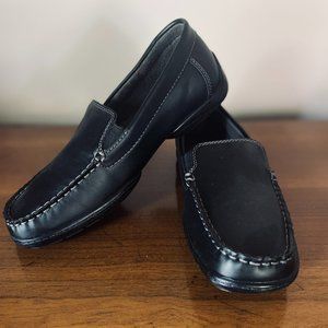 Freeman Boys Black Loafers